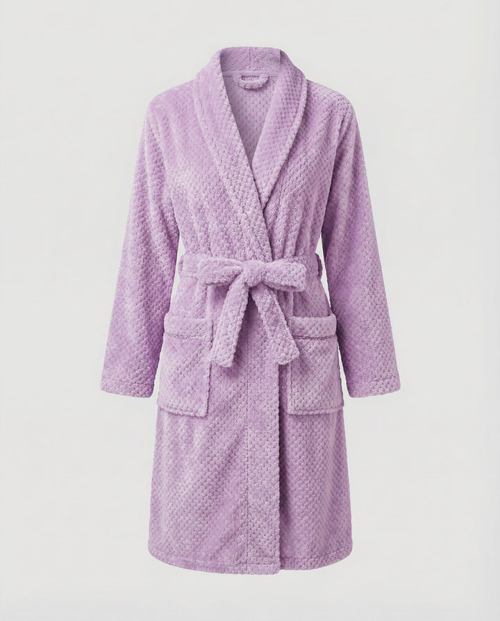 Cozy women's bathrobe