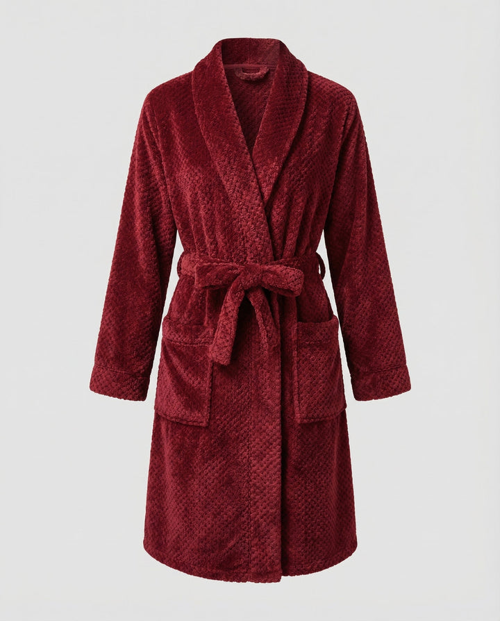 Cozy women's bathrobe