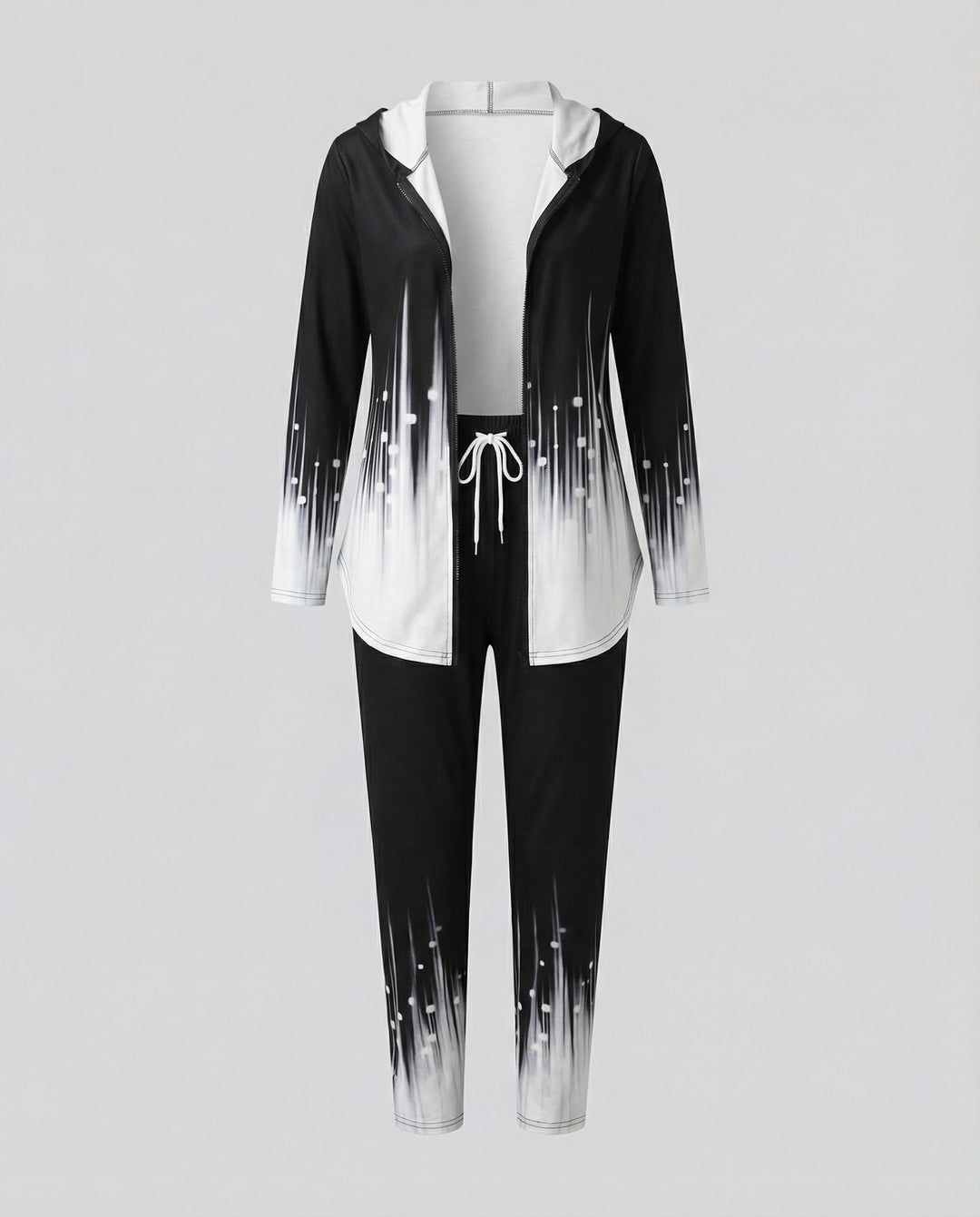 Comfortable women's gradient tracksuit