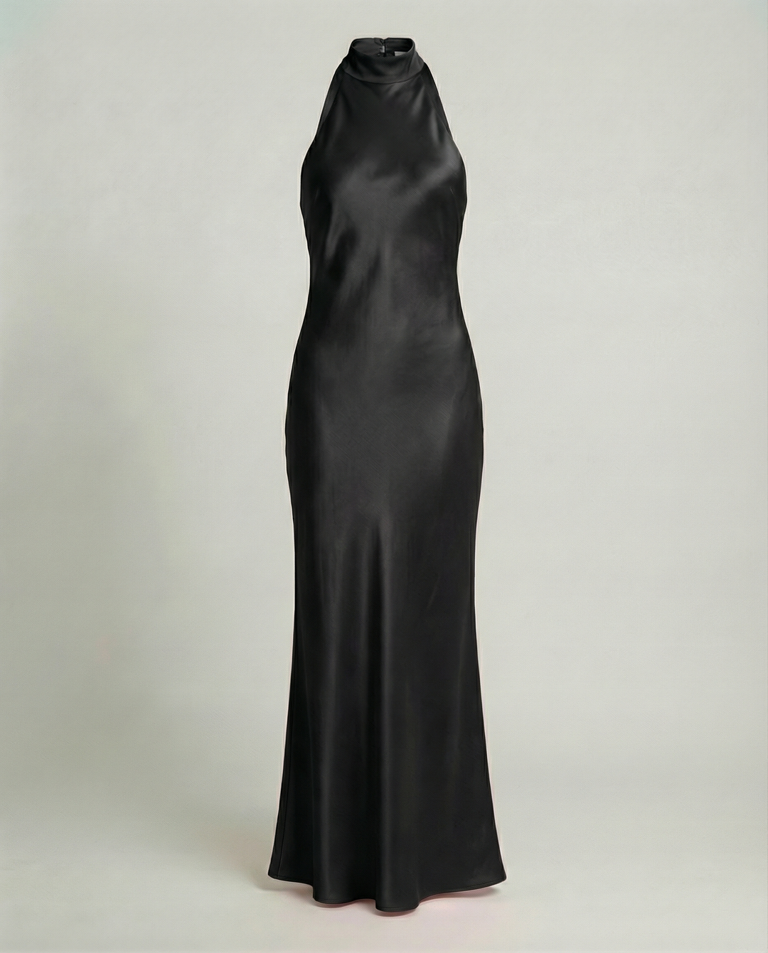 Elegant Maxi Dress Women Satin