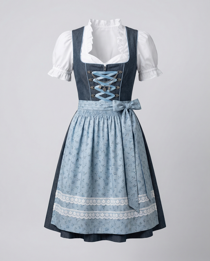 Elegant Traditional Costume Dirndl Women