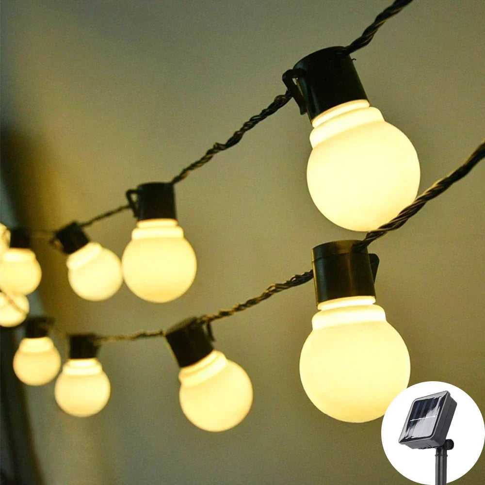 Outdoor String Lights - Decorative LED Lighting for Garden and Terrace |