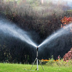 Automatic Rotating Garden Sprinkler with Retractable Tripod for the Garden