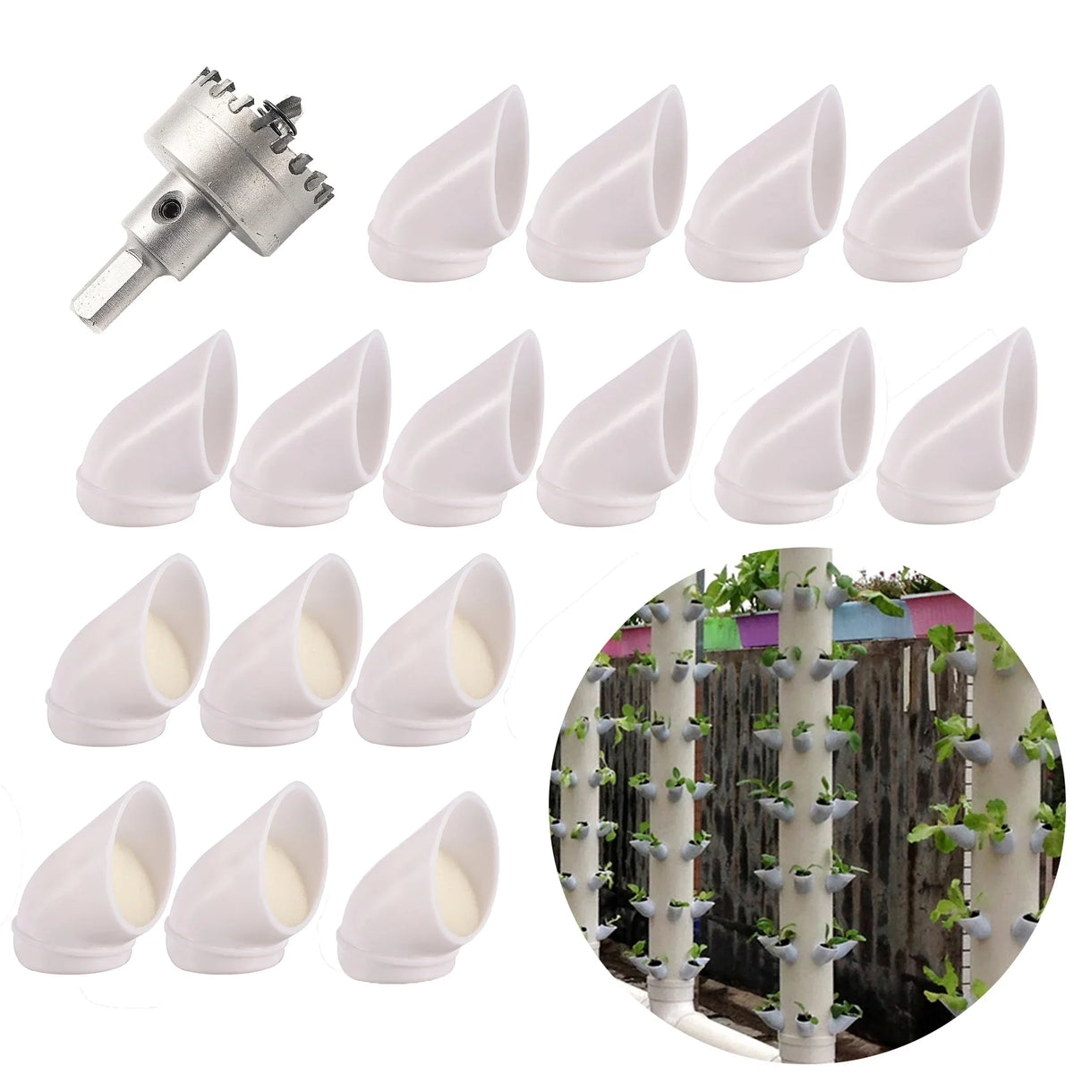 Happy Growers | Hydroponic Garden Planting Cups