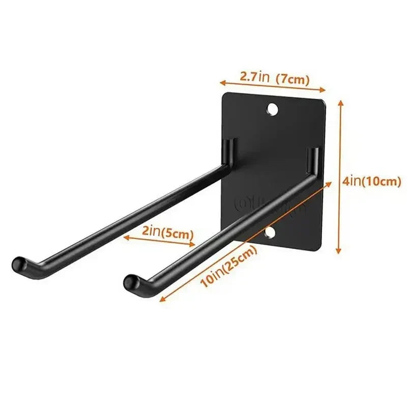 House Growers | Wall Mount for Garden Tools | Robust Tool Holder Made of Steel | Space-Saving Organizer for Garage, Cellar & Workshop