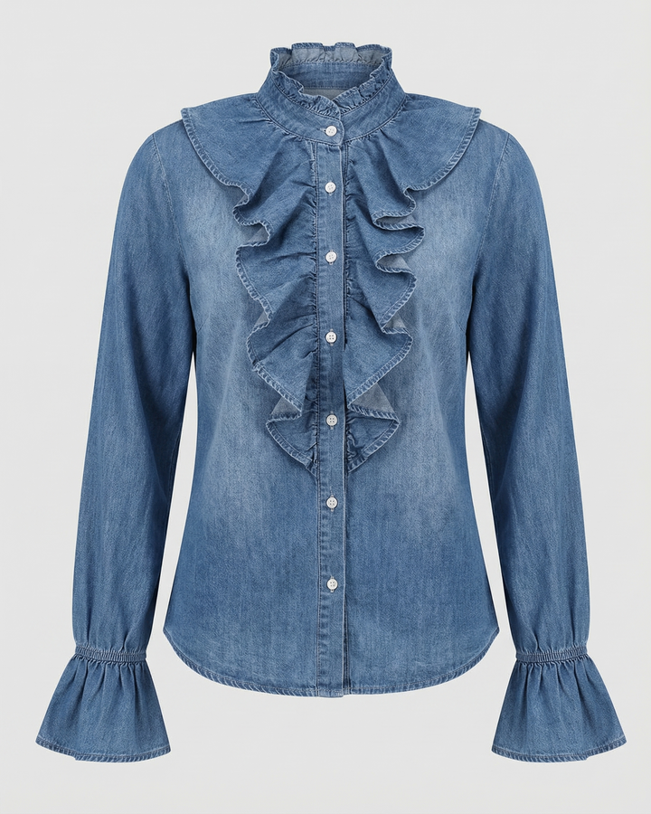 Elegant Gathered Blouse Women