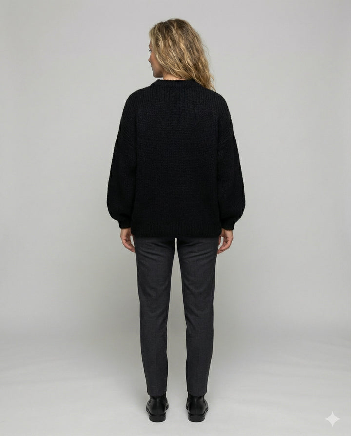 Fluffy Oversized Sweater Women