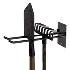 House Growers | Wall Mount for Garden Tools | Robust Tool Holder Made of Steel | Space-Saving Organizer for Garage, Cellar & Workshop