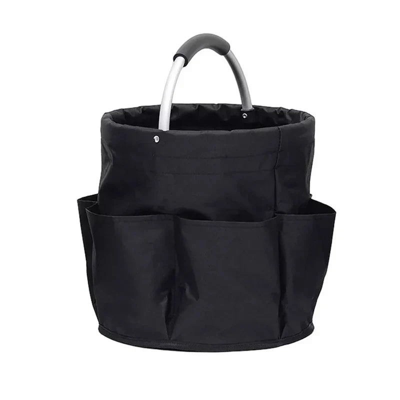 House Growers | OrgoFlex Folding Basket | 17L Volume | With Side Pockets | Water Repellent & Compact