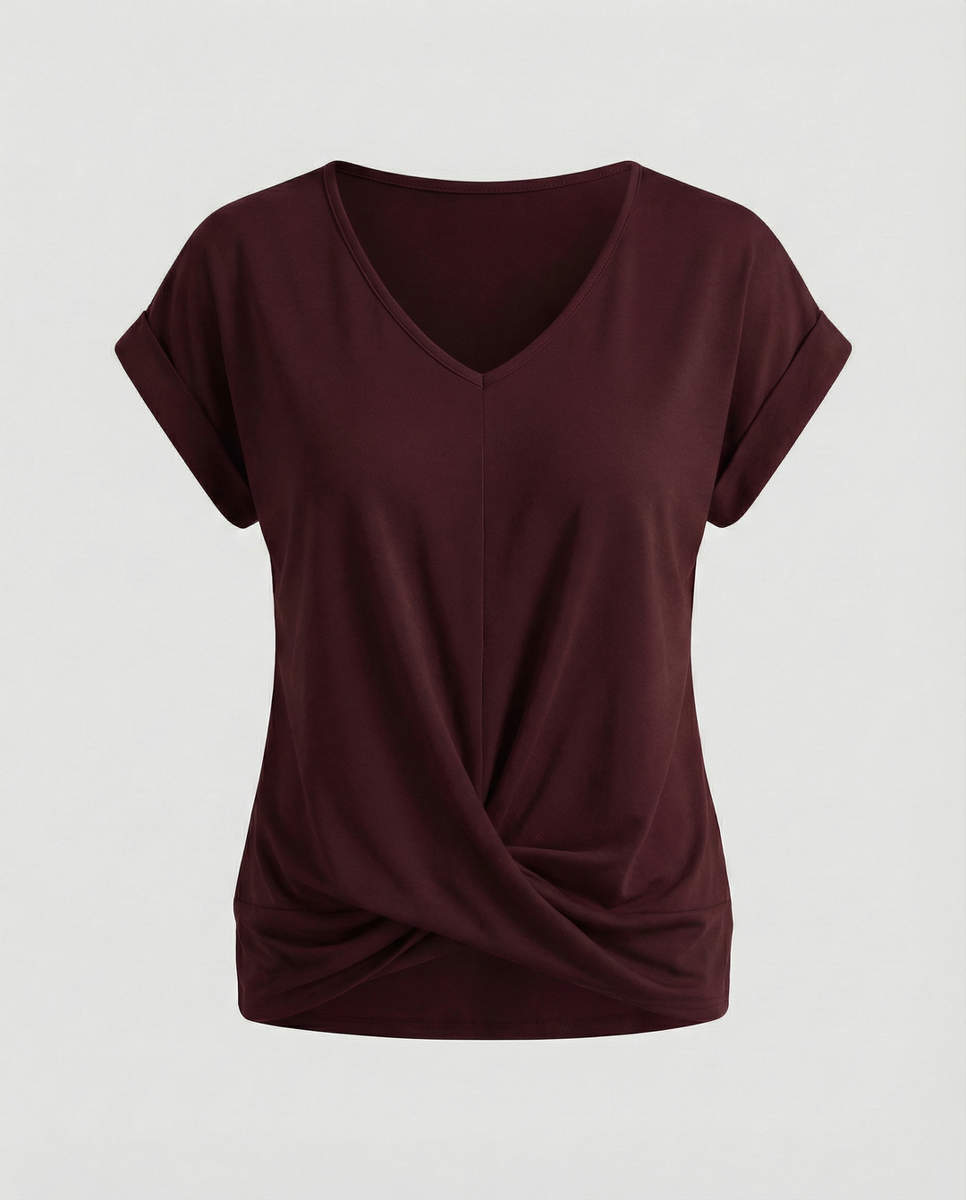 Elegant Women's V-Neck Blouse