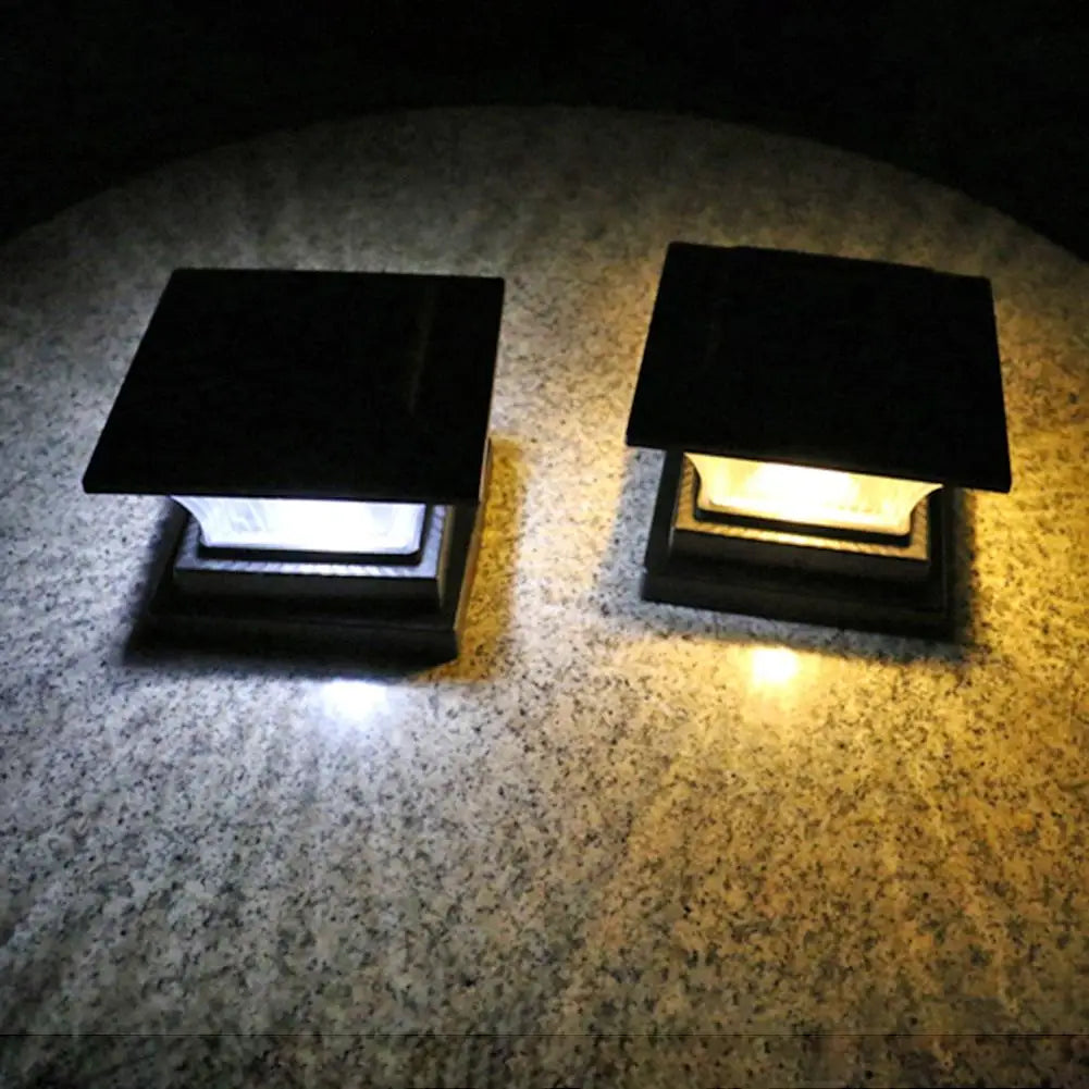Solar LED Outdoor Lamp - LumiPillar, Energy-Efficient Lighting for Garden, Driveway or Terrace |