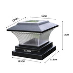 Solar LED Outdoor Lamp - LumiPillar, Energy-Efficient Lighting for Garden, Driveway or Terrace |