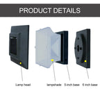 Solar LED Outdoor Lamp - LumiPillar, Energy-Efficient Lighting for Garden, Driveway or Terrace |