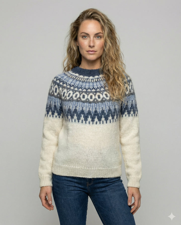 Nordic Knit Sweater Women