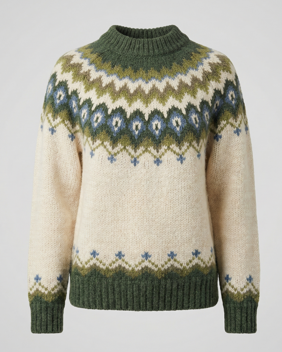 Nordic Knit Sweater Women