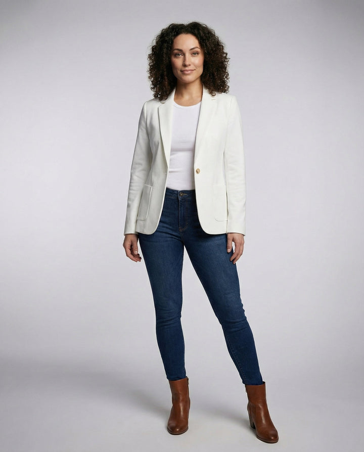 Ladies Elegant Long-Sleeved Blazer