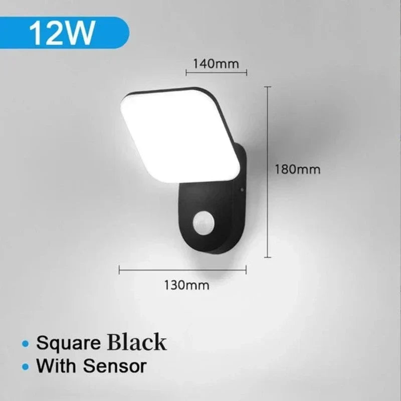 SecureLight - LED Motion Sensor Outdoor Lamp | Waterproof & Energy Efficient |