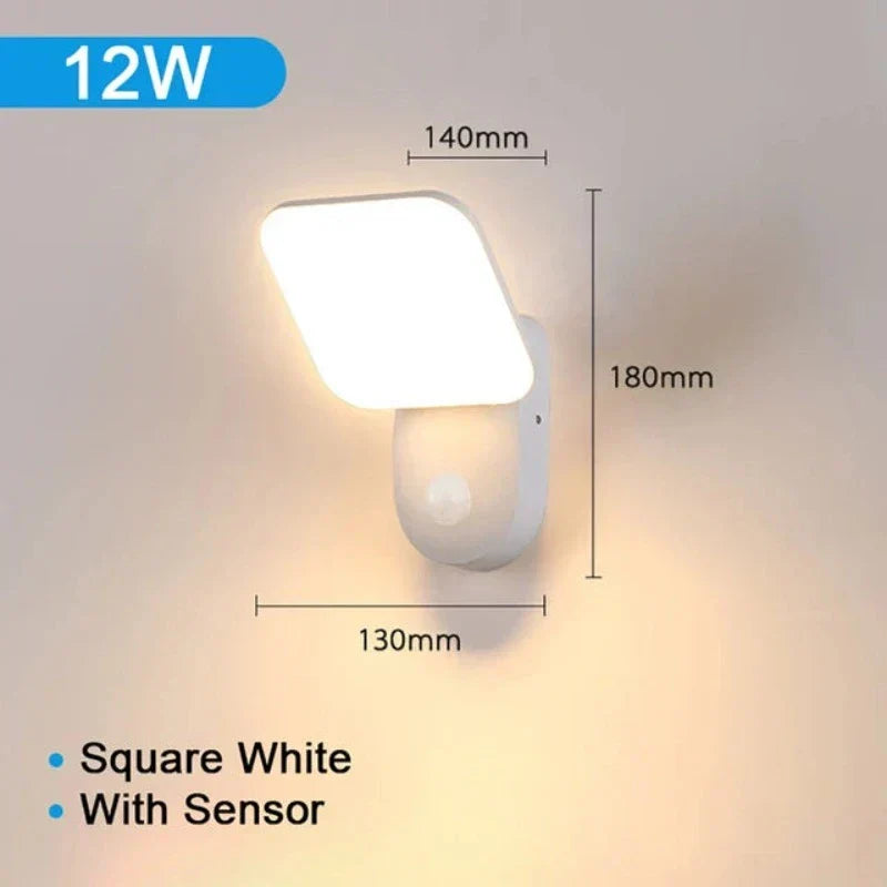 SecureLight - LED Motion Sensor Outdoor Lamp | Waterproof & Energy Efficient |