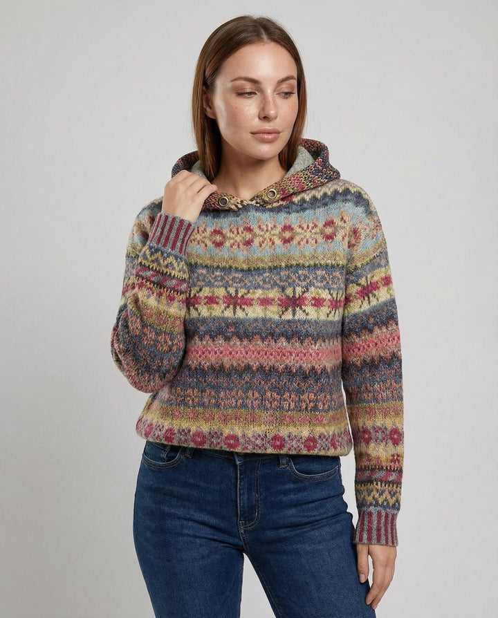 Warmer Norwegian sweater women