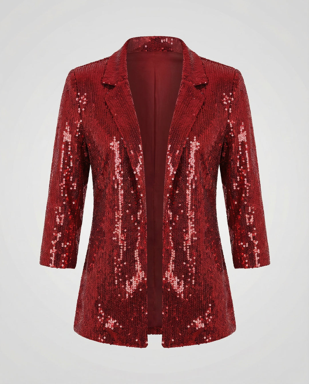 Elegant Sequin Blazer Women