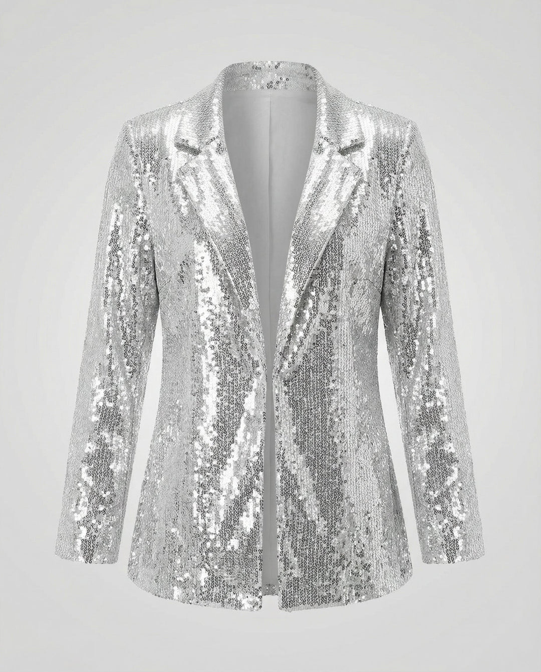 Elegant Sequin Blazer Women