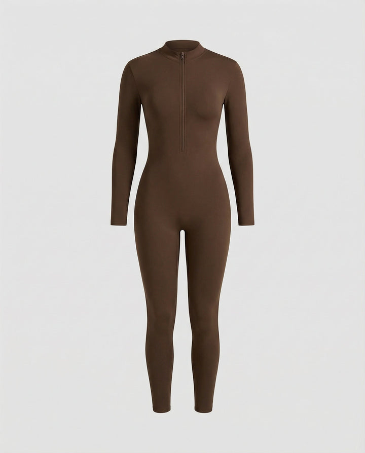 Autumn Stand Collar Women's Overall