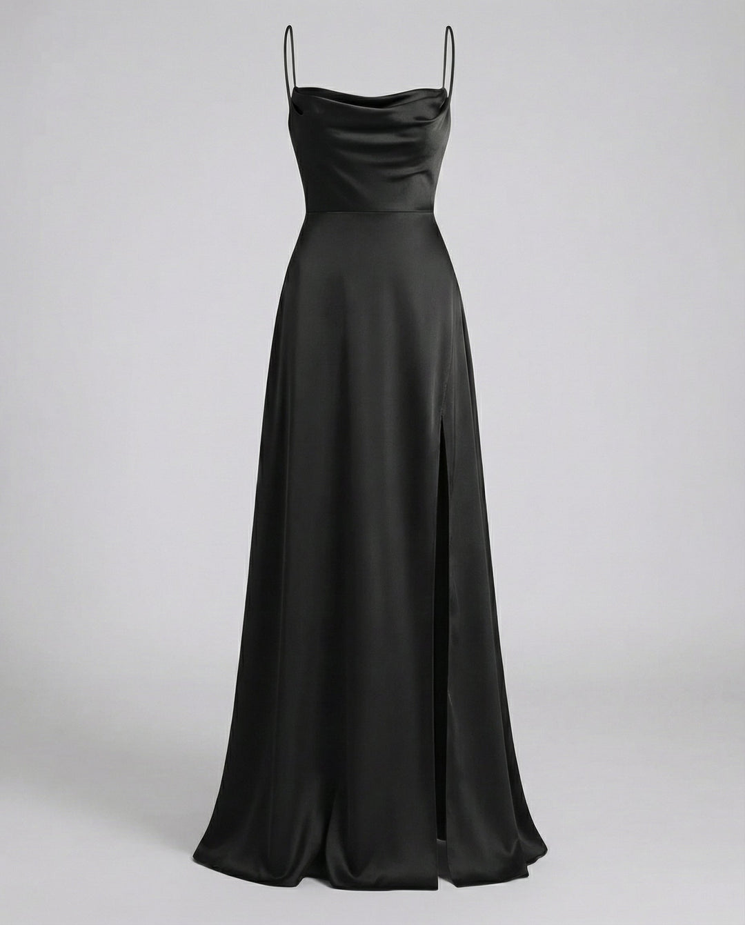 Elegant Silk Maxi Dress Women