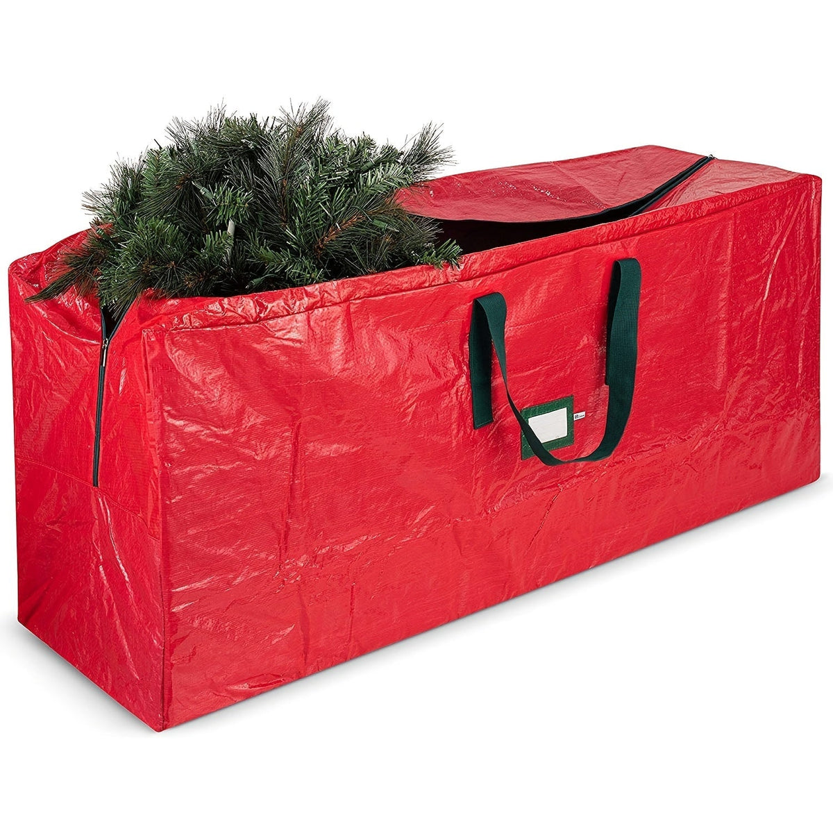 Happy Growers | Large Storage Bag for Artificial Christmas Trees – Waterproof and Durable Polyester Model TreeTote