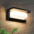 Modern outdoor wall light for garden and terrace |