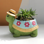 Happy Growers | Cute Turtle Garden Plant Pot - TurtleBloom