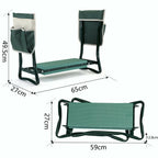 Gardening Kneeler - PADDED GARDENING SEAT KNEELER WITH HANDLES House Growers