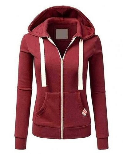 Fleece Women's Hoodie Zip