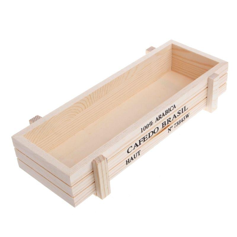 Happy Growers | Vintage Wooden Succulent Planter Box