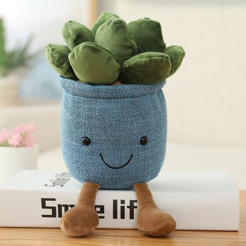 Happy Growers | Buddy Moonstones Flower Pot Plush