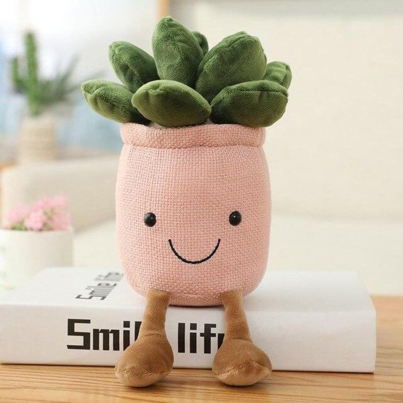 Happy Growers | Buddy Moonstones Flower Pot Plush