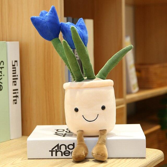 Happy Growers | Bubbly Tulip Flower Pot Plush