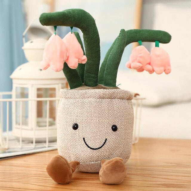 Happy Growers | Fuzzy Fella Flower Pot Plush