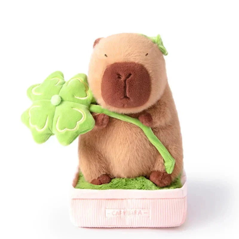 Happy Growers | Kawaii Capybara Plant Pot Plushie
