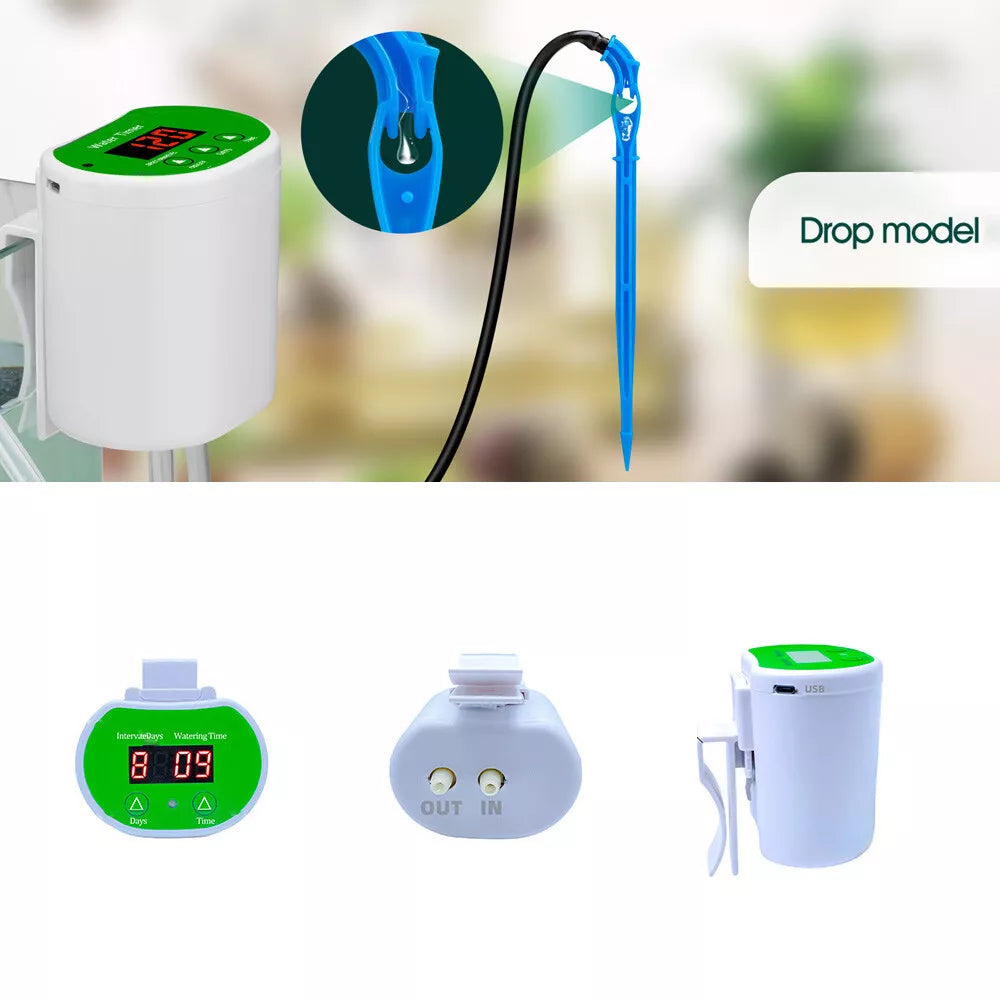 Automatic Watering System for Indoor Plants  Smart Irrigation with Pump & Timer