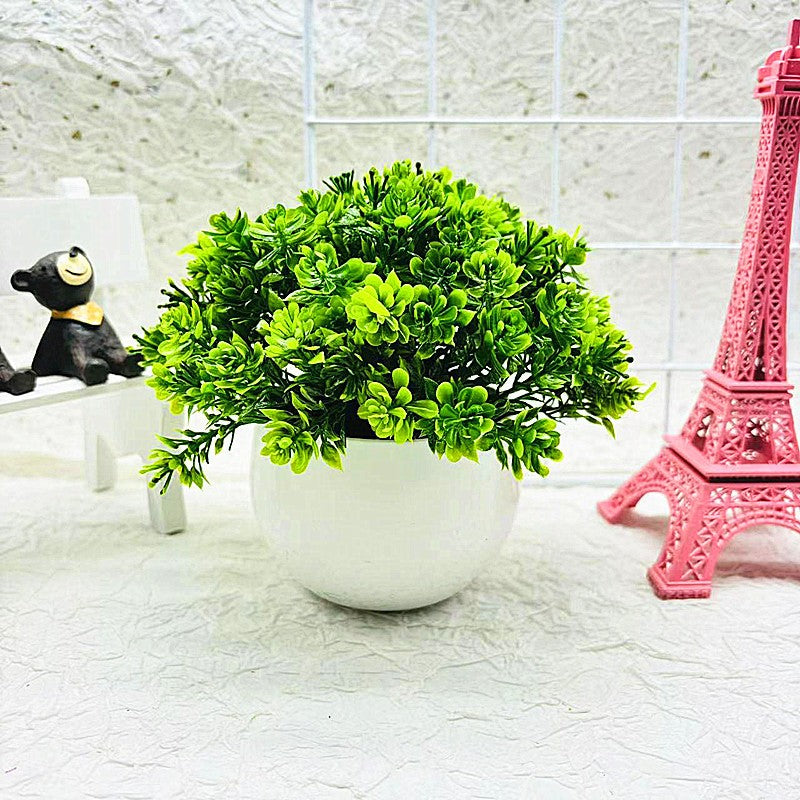 Happy Growers | Mini Half - Sphere Artificial Potted Plant