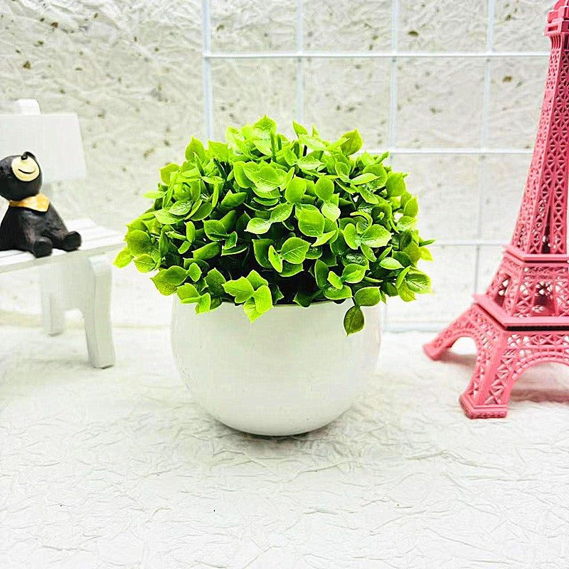 Happy Growers | Mini Half - Sphere Artificial Potted Plant