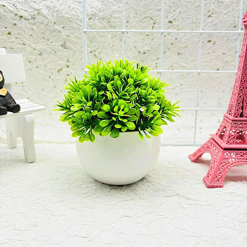 Happy Growers | Mini Half - Sphere Artificial Potted Plant