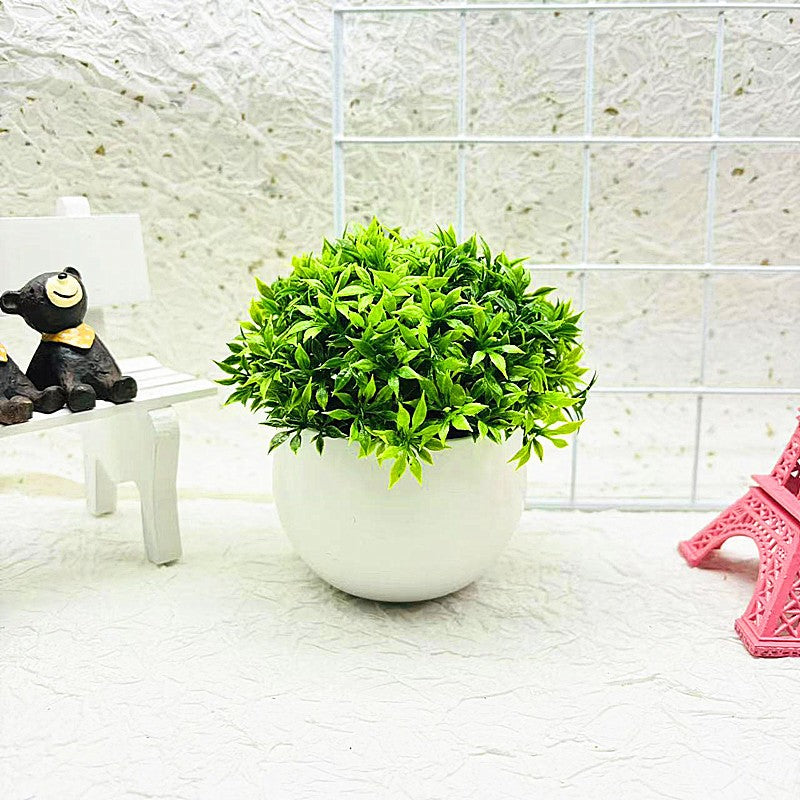 Happy Growers | Mini Half - Sphere Artificial Potted Plant