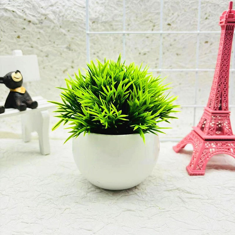 Happy Growers | Mini Half - Sphere Artificial Potted Plant