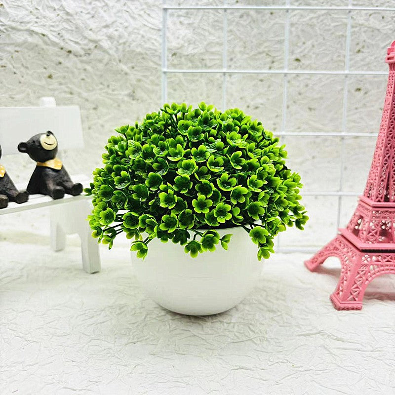 Happy Growers | Mini Half - Sphere Artificial Potted Plant