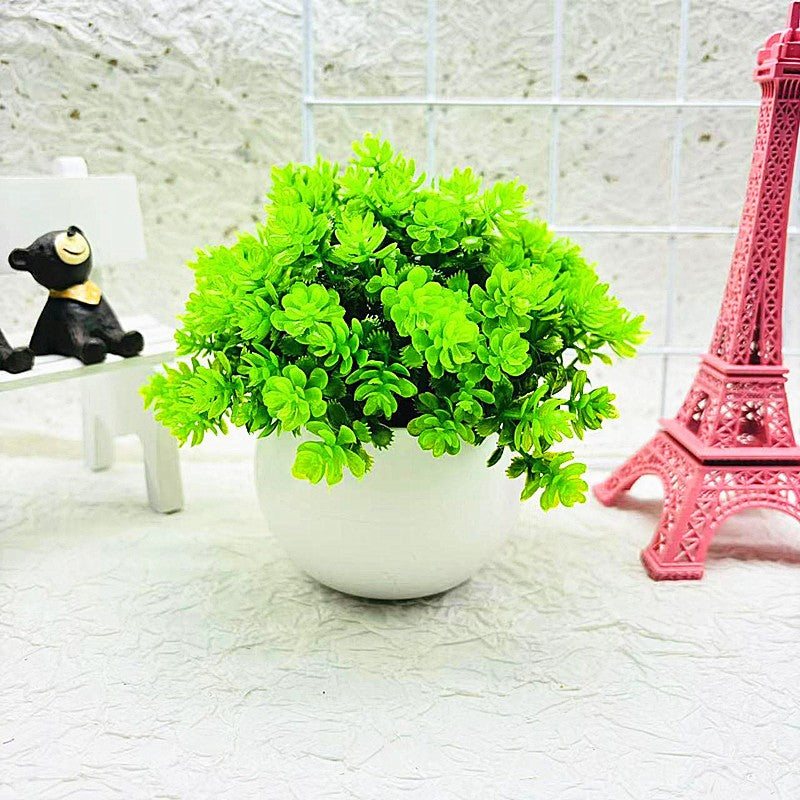 Happy Growers | Mini Half - Sphere Artificial Potted Plant